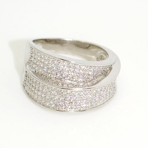 Dupla szépség ezüst gyűrű