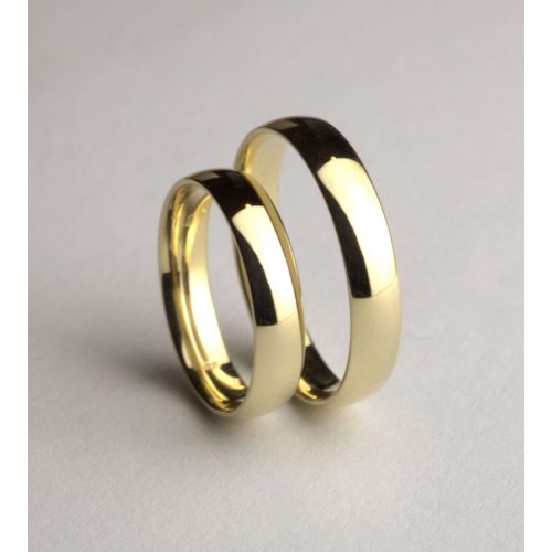 COMS/4A Dallas sárga arany karikagyűrű