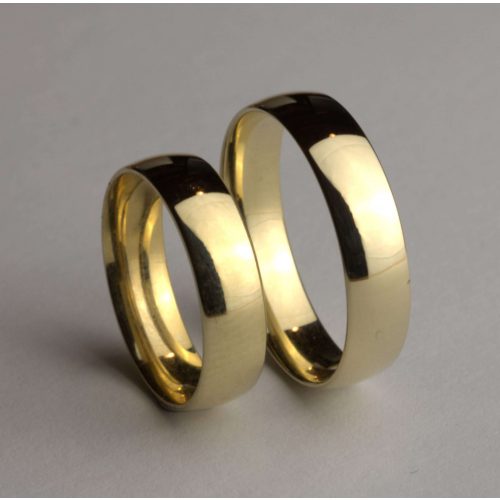 COMS/5A Kairó sárga arany karikagyűrű
