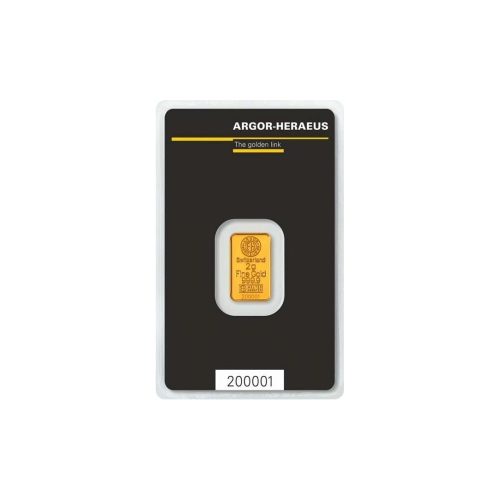 Argor-Heraeus aranylapka 2 gramm	 